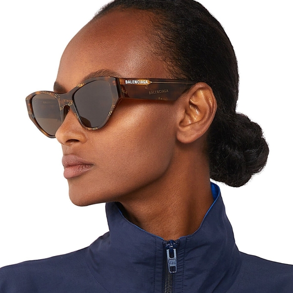 NEW BALENCIAGA EYEWEAR BB0097S 003  WOMEN SUNGLASSES BALENCIAGA - Picture 5 of 11